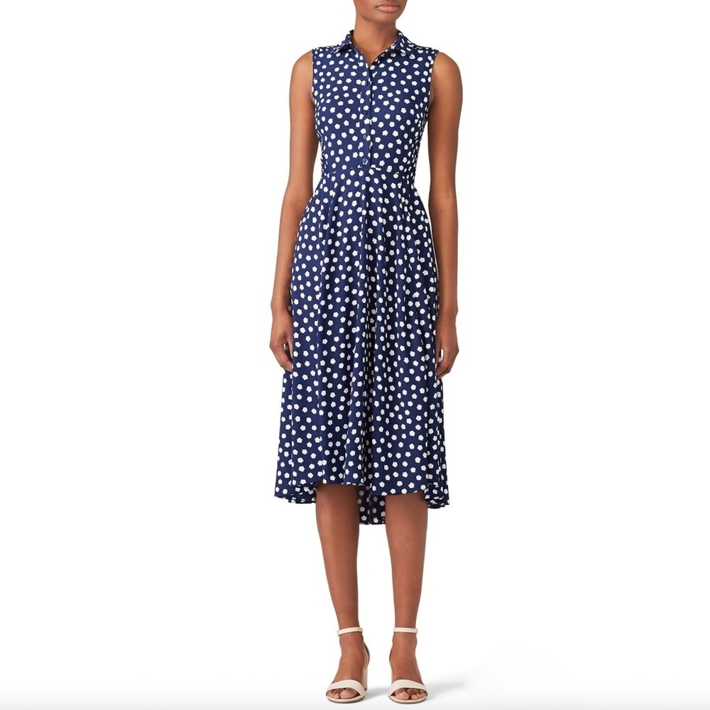 Kate Spade Cloud Dot Midi Dress